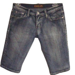 --  Long Denim Shorts Fits 5-6